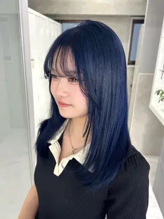 ミディアム カラー shizuna/天神 /メンズ/ボブのヘアスタイル