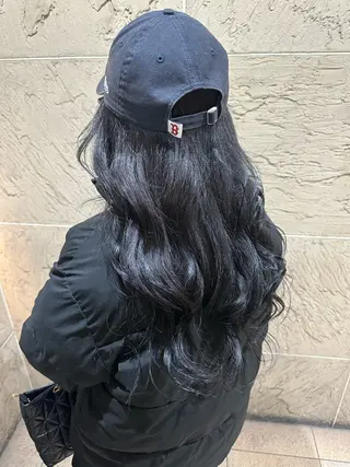 ロング カラー 溜 一太のヘアスタイル