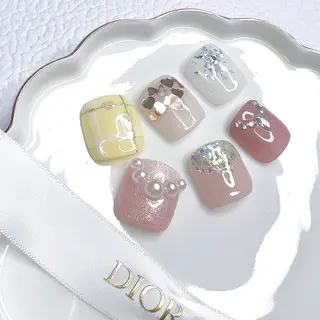 ネイル ネイル空間所属・muguet🎀 nailのネイルデザイン