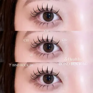 マツエク・マツパ 千島 里歩のマツエク・マツパデザイン