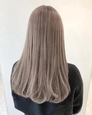 カラー hair&eye suzu🫧🤍のヘアスタイル