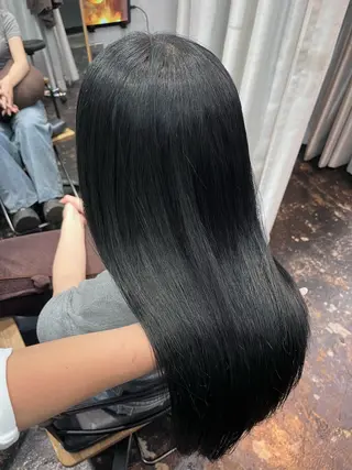 ロング カラー ハイトーン/韓国風/ 艶髪/吉祥寺のヘアスタイル