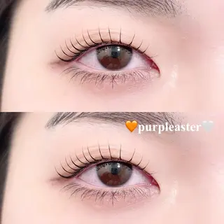 マツエク・マツパ purple aster名駅店所属・パープルアスター/ mako🐈‍⬛🤍のマツエク・マツパデザイン