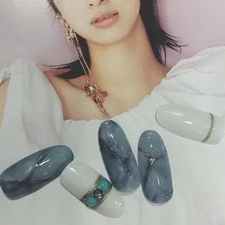 ネイル arm in arm ︎✿Yamamotoのマツエク・マツパデザイン