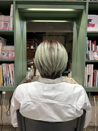 ショート メンズ 渡邊 彩乃のヘアスタイル