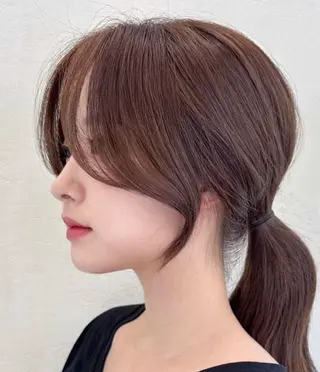 ロング Hayun /韓国スタイルのヘアスタイル