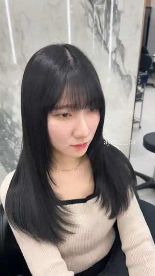 ロング 銀座/韓国ヘア🤍 レイヤーAYUMIのヘアスタイル