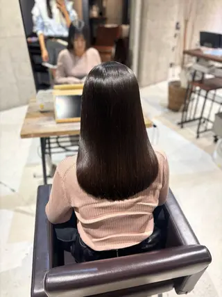 ロング 及川 亜美のヘアスタイル