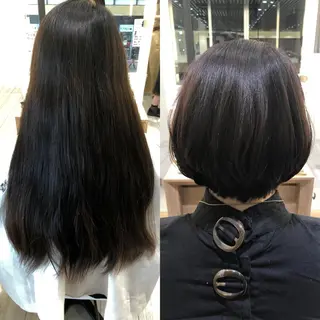 ショート カラー ヘアアレンジ 山北 咲子のヘアスタイル