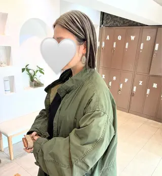 ショート 顔周りのデザイン特化 井手麻梨栄のヘアスタイル