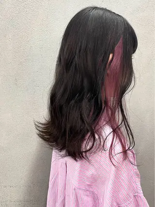 ロング カラー 柏 デザインカラー/ レイヤー🐣シオリのヘアスタイル