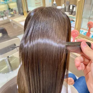 ロング ✨美髪/縮毛矯正 講師 /塚田健✨のヘアスタイル