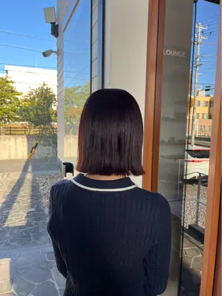 ミディアム カラー 村松 麻菜のヘアスタイル