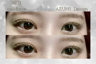 マツエク・マツパ MIU  nail＆eye所属・MIU nail＆eyeのマツエク・マツパデザイン