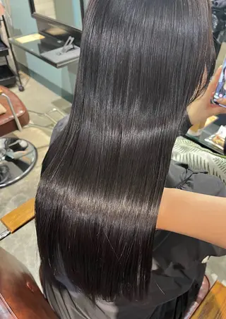 セミロング カラー olive For hair 池袋【オリーブフォーヘアー】所属・🍒艶髪カラー🍒 青木 瞳のヘアスタイル