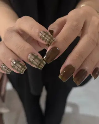 ネイル LETTER_& harunaのネイルデザイン