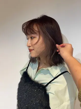 カラー BROOK.ブルック所属・奥野 涼香のヘアスタイル