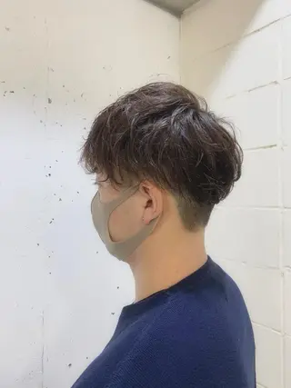 ショート パーマ メンズ 千葉駅徒歩1分✂︎ 宮内のヘアスタイル