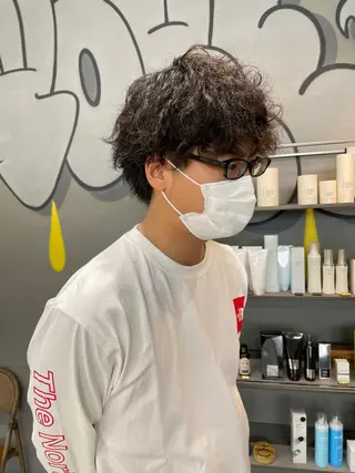 パーマ メンズ専門サロン wokeのヘアスタイル