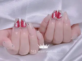 ネイル 長さだし専門店 M2　rikaのネイルデザイン