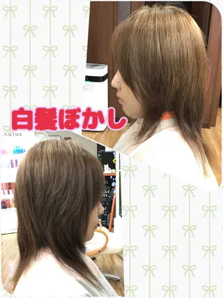 カラー 加藤 佳美のヘアスタイル
