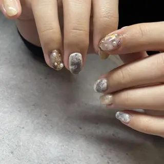 ネイル p.o.n. nuance/個性的のネイルデザイン