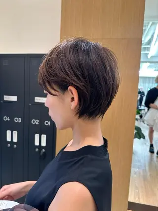 ショート 大人ショート/大阪 /豊中/すがいゆうのヘアスタイル