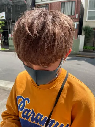 ショート メンズ 韓国ヘア🦋 MIYUのヘアスタイル