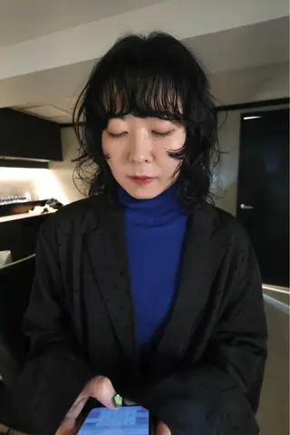 セミロング パーマ アンニュイヘア🪽 ayumiのヘアスタイル