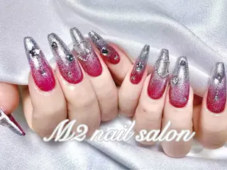 ネイル 長さだし専門店 M2　rikaのネイルデザイン