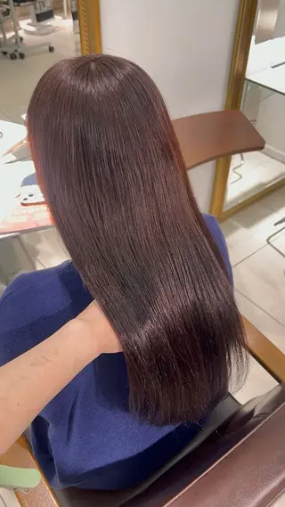 ロング カラー ハイトーンカラー 🤍🫧 長井 律のヘアスタイル