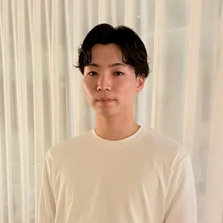 ミディアム パーマ メンズ TRICCA 銀座所属・奏羽　"メンズ ・パーマ・ショート"のヘアスタイル