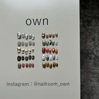 ネイル nailroom own所属・maino ( own　)のネイルデザイン