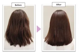 ロング カラー 👩🏻ボブ/ 髪質改善ダブルカラーのヘアスタイル