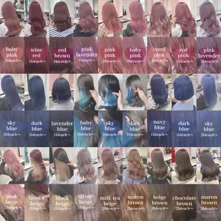 カラー ♥️韓国/ガーリー 暖色misa♥️のヘアスタイル