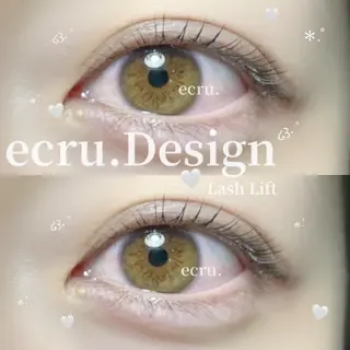 マツエク・マツパ ecru.所属・TAKAHASHI NANAMIのマツエク・マツパデザイン