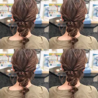 ミディアム ヘアアレンジ 🌷MAYU 🌷のヘアスタイル