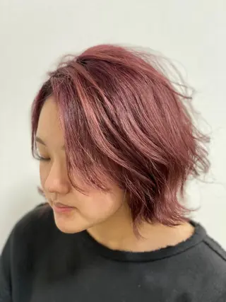 ショート カラー 🌙𝑳𝑼𝑵𝑨 工藤/メンズカット✂のヘアスタイル