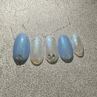 ネイル ⭐︎休業中の練習⭐︎ JNA認定講師髙橋のネイルデザイン