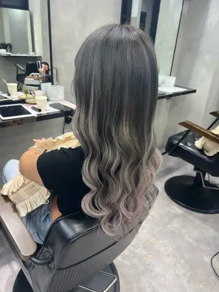 ロング カラー ヘアアレンジ ar+ ❤︎ maiのヘアスタイル