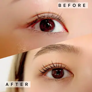 マツエク・マツパ eFu【lashlift&eyeblow】所属・長井市／ MINAGAWAのマツエク・マツパデザイン
