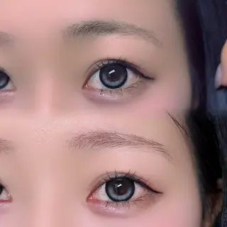 アイブロウ Akari 🖤ぷりゅねる心斎橋のマツエク・マツパデザイン