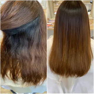 ロング prier×kew hair所属・柴田 秋樺のヘアスタイル