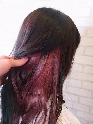 セミロング カラー ボブ& 髪質改善FUMIYAのヘアスタイル