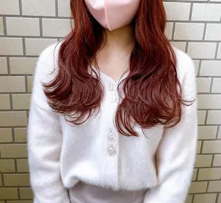 ロング カラー Stir maison[ステアメゾン]所属・layer cut /MIKUのヘアスタイル