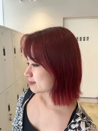 カラー 渋谷うる艶カラー 🦊あらし🦊のヘアスタイル