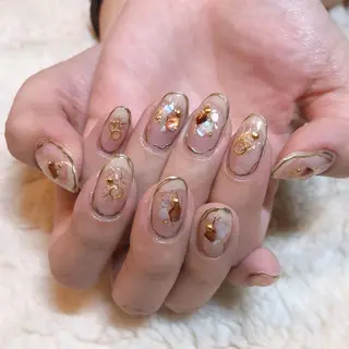 ネイル 東 千夏のネイルデザイン