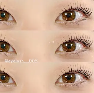 マツエク・マツパ Eyelash 003のマツエク・マツパデザイン