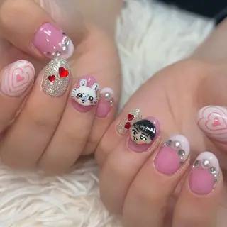 ネイル 【Yappy🌈】 💖P-tanaのネイルデザイン