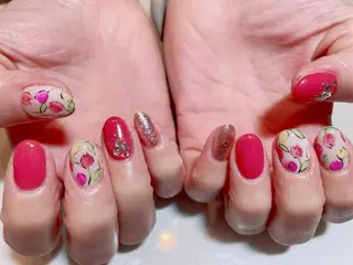 ネイル nail salon ラピスラズリのネイルデザイン